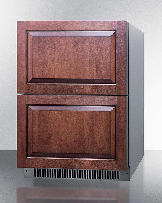 Summit Commercially Listed ENERGY STAR Certified 2-Drawer All Refrigerator in Stainless Steel Designed for... - View 15