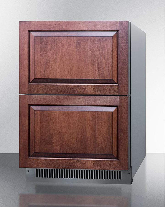 Summit Commercially Listed ENERGY STAR Certified 2-Drawer All Refrigerator in Stainless Steel Designed for... - View 14