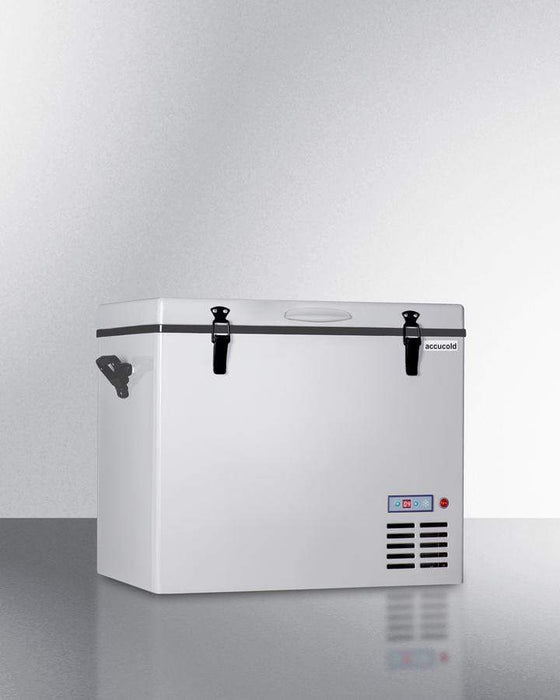 Summit Portable Cooler Refrigerator Freezer / Camping, Insulated Cover, Wire Basket, Handles / SPRF56