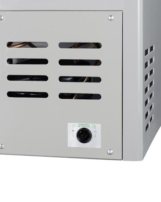 Summit Portable Cooler Refrigerator Freezer / Camping, Insulated Cover, Wire Basket, Handles / SPRF56