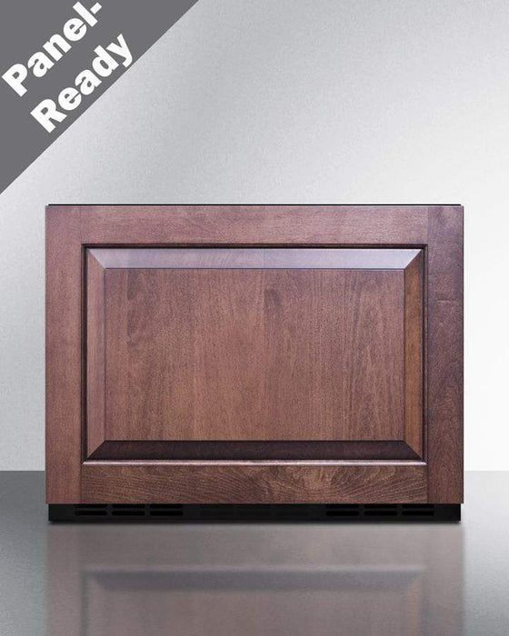 Summit 21.5" Wide Built-In Drawer Refrigerator / 1.6 cu.ft. Capacity, Panel-ready Drawer Front, 304 Grade Stainless Steel Drawer, Digital Thermostat, LED Lighting, Drawer dividers / FF1DSS