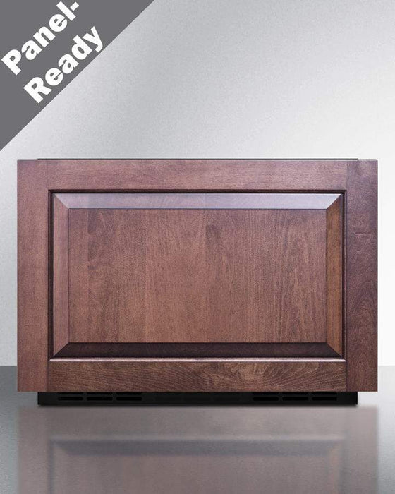 Summit 24" Wide Built-In Drawer Refrigerator / 1.6 cu.ft. Capacity, Panel-ready Drawer Front, 304 Grade Stainless Steel Drawer, Digital Thermostat, LED Lighting, Drawer dividers / FF1DSS24