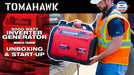 Tomahawk Power 3000 Watt Inverter Generator Super Quiet Portable Gas Power Professional Use - Detail View 3