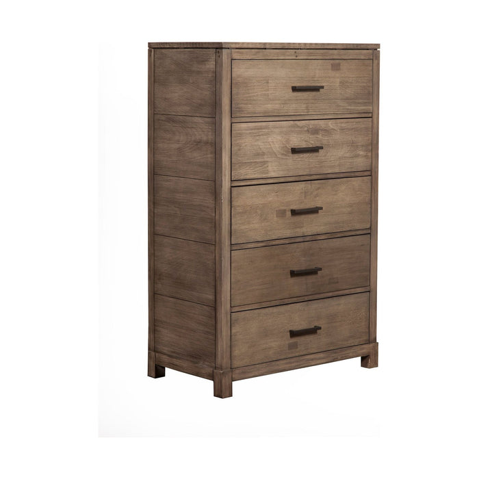 Alpine Furniture Sydney Chest, Weathered Grey