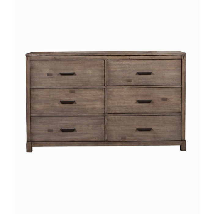 Alpine Furniture Sydney Dresser, Weathered Grey