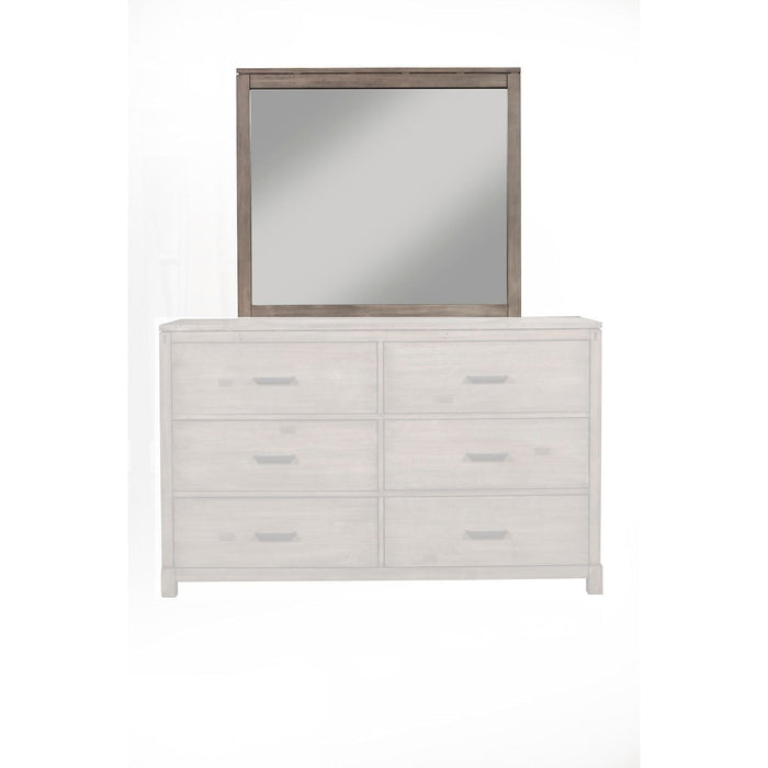 Alpine Furniture Sydney Mirror, Weathered Grey