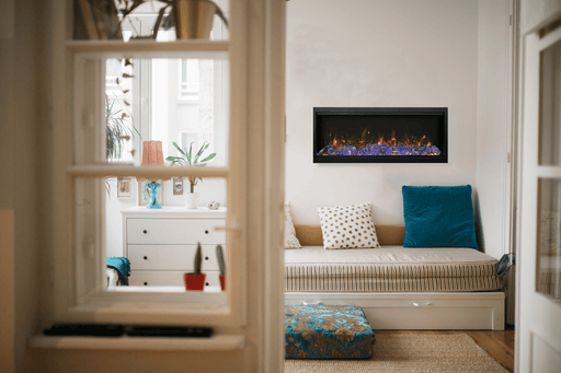 42" Electric Fireplace SYM-42-XT-LUMINA - angle view