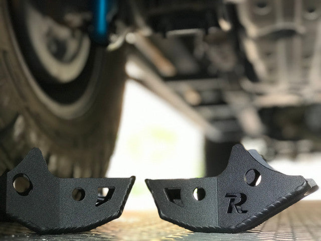 Rago Fabrication 2016-2023 3rd Gen Toyota Tacoma Rear Shock Guards – image 5 of 10