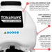 6.5 Gallon Backpack Concrete Sprayer .5 GPM Gas Finishing Tool for Cement Sealant Curing Stain - detail close-up