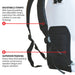 6.5 Gallon Backpack Concrete Sprayer .5 GPM Gas Finishing Tool for Cement Sealant Curing Stain - lifestyle in-use