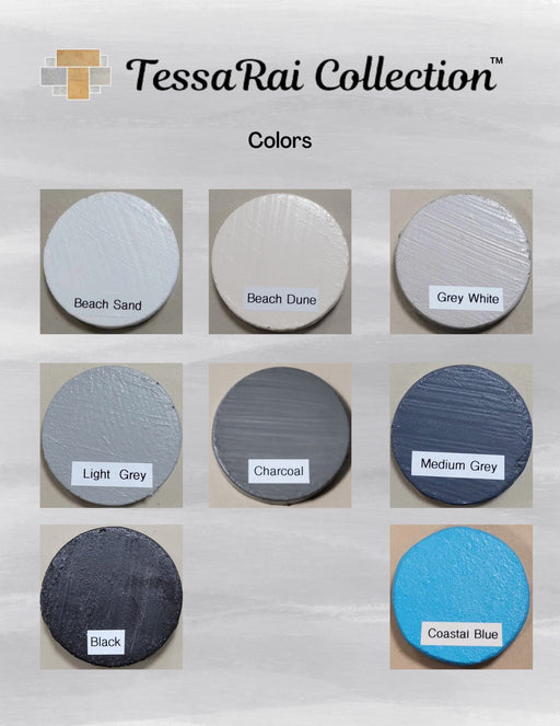 TessaRai Collection finish color options