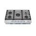 Thor Kitchen 30-Inch Gas Cooktop (TGC30F) – front light on