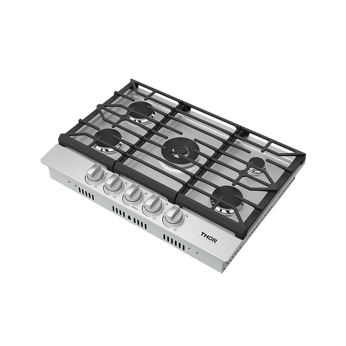 Thor Kitchen 30-Inch Gas Cooktop (TGC30F) – right side