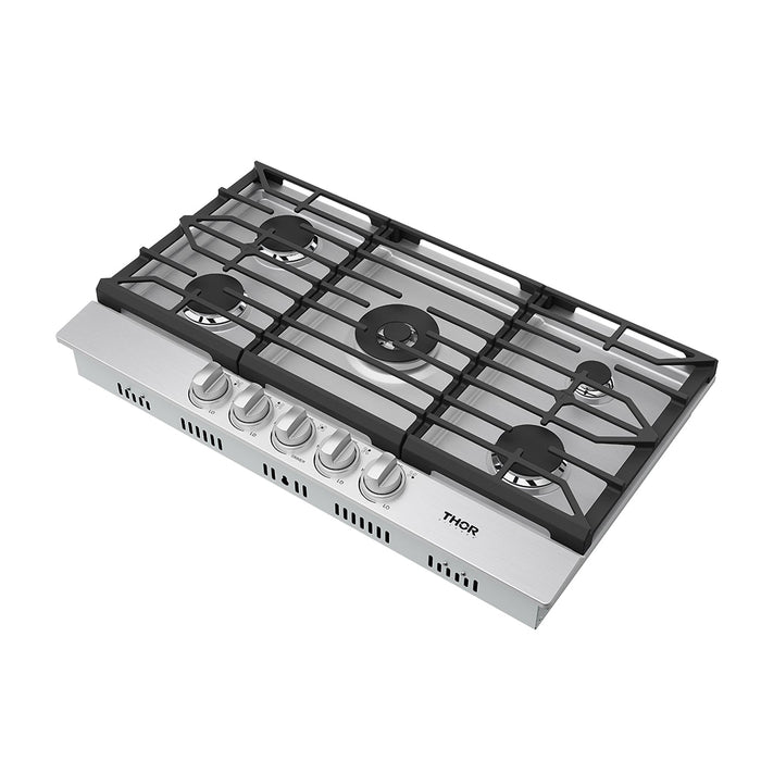 Thor Kitchen 36-Inch Gas Cooktop (TGC36F) – right side