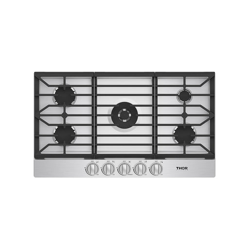 Thor Kitchen 36-Inch Gas Cooktop (TGC36F) – top