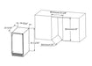 Thor Kitchen 15-Inch Built-In Ice Maker with Built-In Pump in Stainless Steel (TIM1501) Thor Kitchen