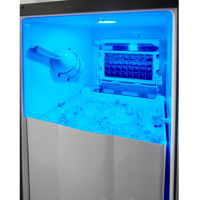 Thor Kitchen 15-Inch Built-In Ice Maker with Built-In Pump in Stainless Steel (TIM1501) Thor Kitchen
