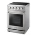 Thor Kitchen 24-Inch 3.73 cu. ft. Oven Electric Range in Stainless Steel (HRE2401) Thor Kitchen