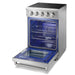 Thor Kitchen 24-Inch 3.73 cu. ft. Oven Electric Range in Stainless Steel (HRE2401) Thor Kitchen
