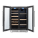 Thor Kitchen 24-Inch Independent Dual Zone Wine Cooler and Beverage Center with 21-Bottles and 95-Cans Capacity (TBC2401DI) Thor Kitchen