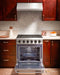 Thor Kitchen 30-Inch Gas Range with 5 Burners, 4.55 cu. ft Oven in Stainless Steel (LRG3001U) Thor Kitchen