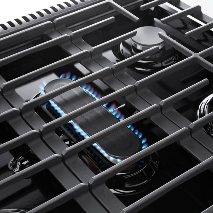 Thor Kitchen 30-Inch Gas Range with 5 Burners, 4.55 cu. ft Oven in Stainless Steel (LRG3001U) Thor Kitchen