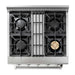 Thor Kitchen 30 in. Propane Gas Burner/Electric Oven Range in Stainless Steel, HRD3088ULP Thor Kitchen