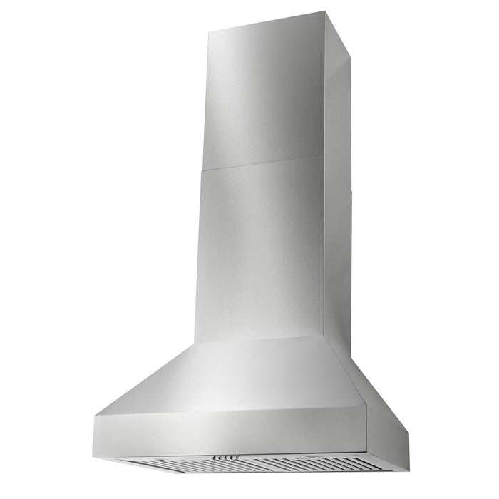 Thor Kitchen 30” Professional Wall Mount Pyramid Range Hood with 800 CFM Motor in Stainless Steel (TRH30P) Thor Kitchen