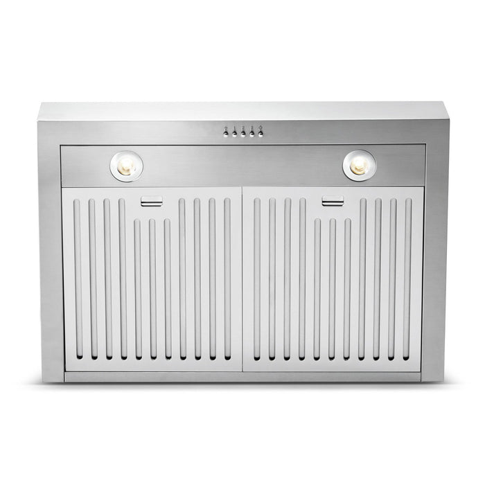 Thor Kitchen 30” Professional Wall Mount Pyramid Range Hood with 800 CFM Motor in Stainless Steel (TRH30P) Thor Kitchen
