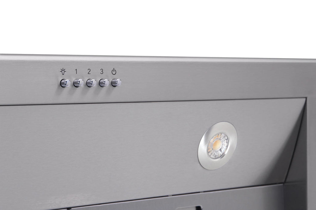 Thor Kitchen 30-Inch Professional Under Cabinet Range Hood in Stainless Steel with 800 CFM Motor - 16.5-Inch Tall (TRH3005) Thor Kitchen