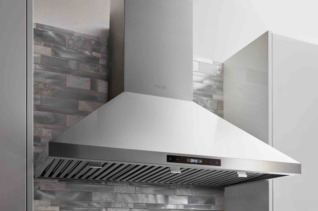 Thor Kitchen 30-Inch Wall Mount LED Light Range Hood in Stainless Steel (HRH3007) Thor Kitchen