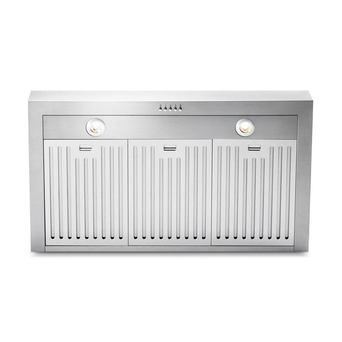 Thor Kitchen 36” Professional Wall Mount Pyramid Range Hood with 800 CFM Motor in Stainless Steel (TRH36P) Thor Kitchen