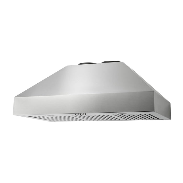 Thor Kitchen 36” Professional Wall Mount Pyramid Range Hood with 800 CFM Motor in Stainless Steel (TRH36P) Thor Kitchen