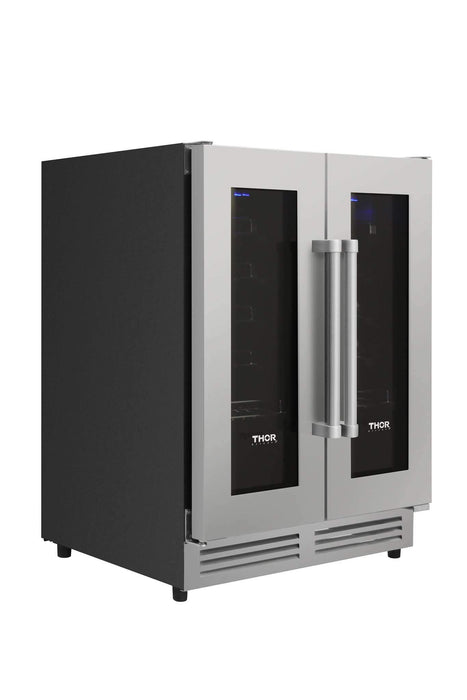 Thor Kitchen Built-in Dual Zone Wine Cooler with 42-Bottle Capacity (TWC2402) Thor Kitchen