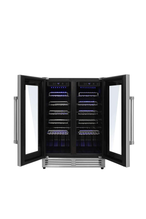 Thor Kitchen Built-in Dual Zone Wine Cooler with 42-Bottle Capacity (TWC2402) Thor Kitchen