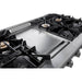 Thor Kitchen 48-Inch Gas RangeTop in Stainless Steel with 6 Burners Including Power Burners and Griddle (HRT4806U) Thor Kitchen