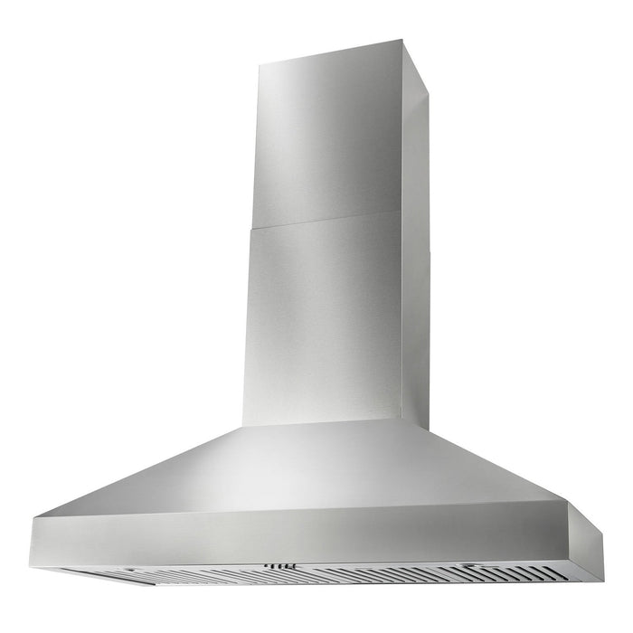 Thor Kitchen 48” Professional Wall Mount Pyramid Range Hood with 800 CFM Motor in Stainless Steel (TRH48P) Thor Kitchen