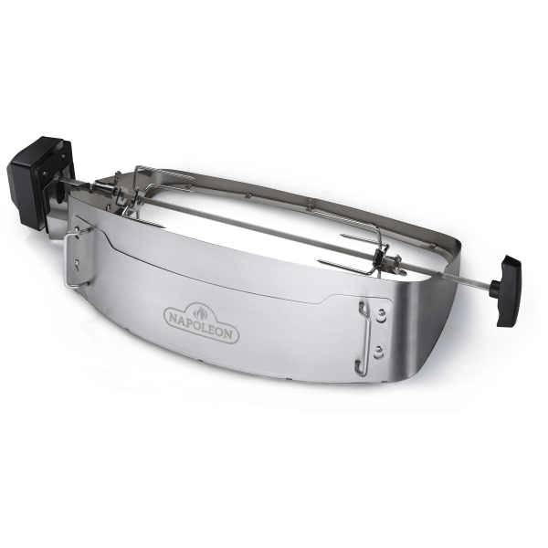 Napoleon heavy duty rotisserie and shroud 69281 for TravelQ 285 portable grill