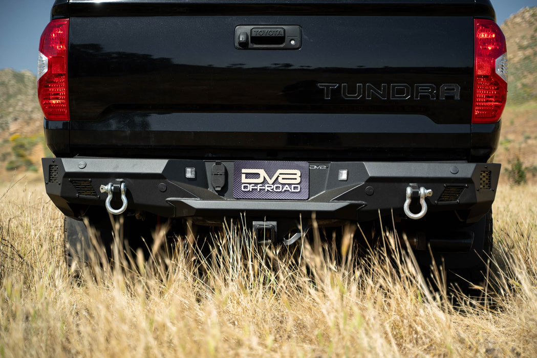 DV8 Offroad 2014-2021 Toyota Tundra Spec Series Rear Bumper – on the trail, image 4 of 9