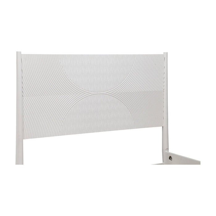 Alpine Furniture Tranquility Bed, White
