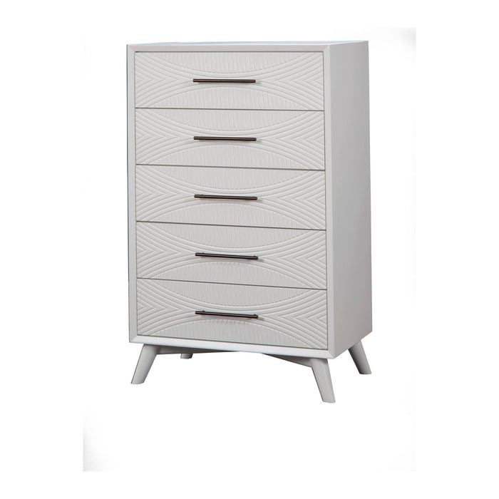Alpine Furniture Tranquility Chest, White
