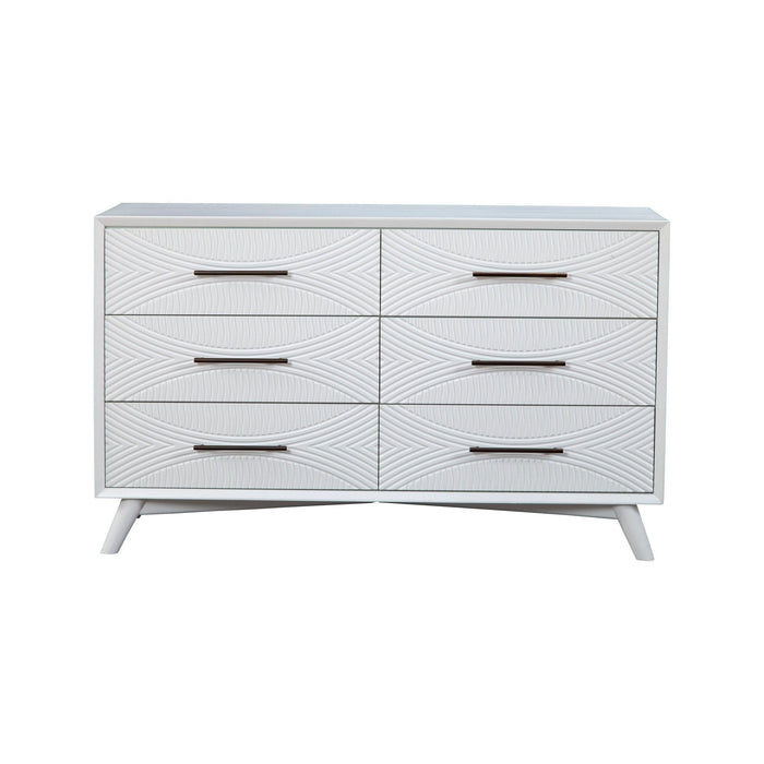 Alpine Furniture Tranquility Dresser, White