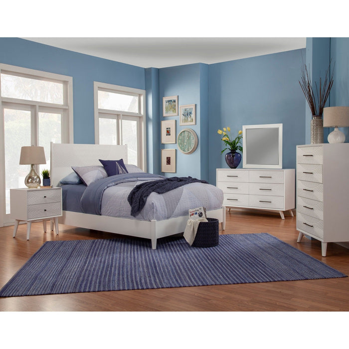 Alpine Furniture Tranquility Dresser, White