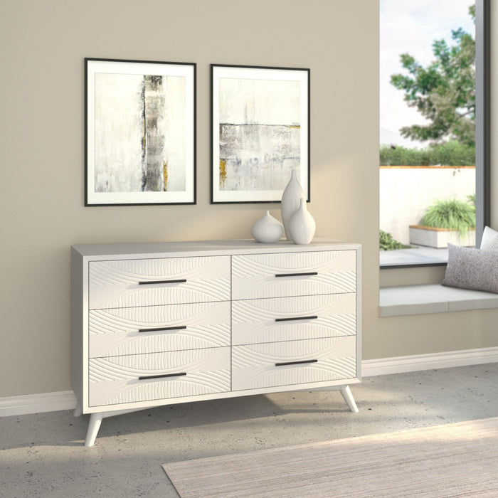 Alpine Furniture Tranquility Dresser, White