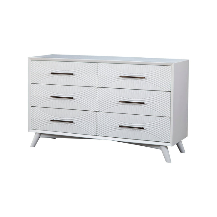 Alpine Furniture Tranquility Dresser, White