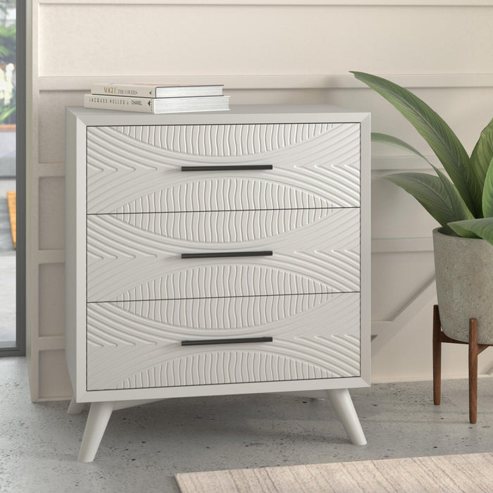 Alpine Furniture Tranquility Small Chest, White