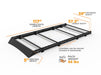 Flatline Van Co. 2015-2025 Ford Transit Van Low Pro Roof Rack 148" High Roof – image 11 of 14