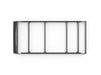 Flatline 2015-2025 Ford Transit 148" Mid Roof Low Pro Roof Rack With Light Bar Fairing – image 8 of 13
