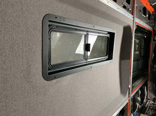 Flatline Van Co. 2015-2026 Ford CRL Pill Window Trim - Transit Adventure Wagon Formed Windows – image 2 of 3