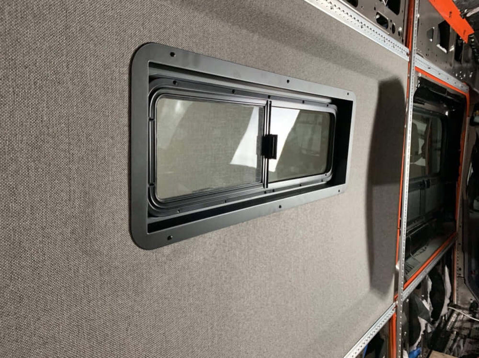 Flatline Van Co. 2015-2026 Ford CRL Pill Window Trim - Transit Adventure Wagon Formed Windows – image 2 of 3